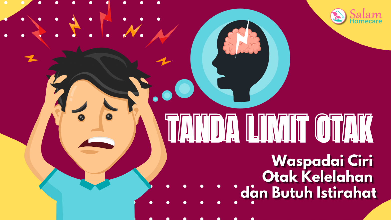 Perhatikan! Inilah Tanda Otak Kelelahan Dan Butuh Istirahat