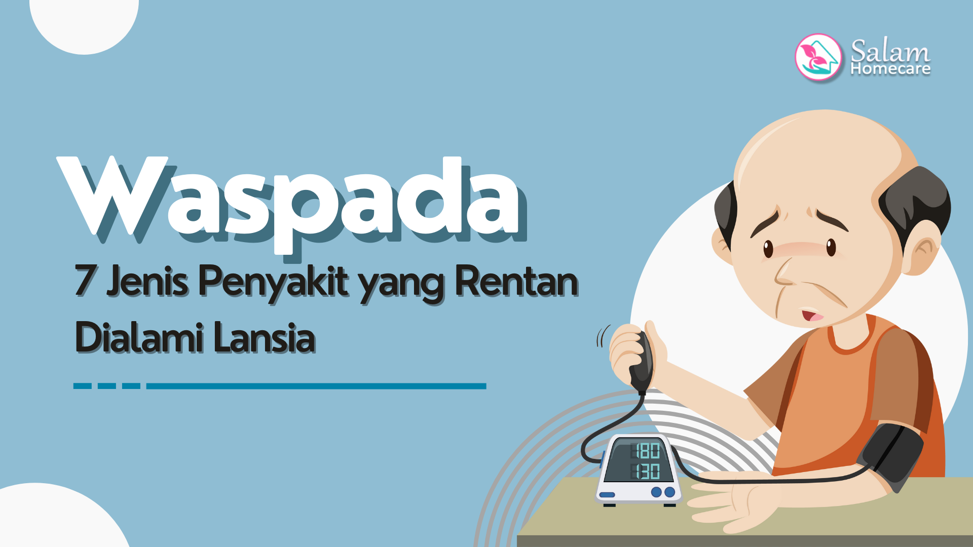 7 Jenis Penyakit Yang Rentan Dialami Lansia