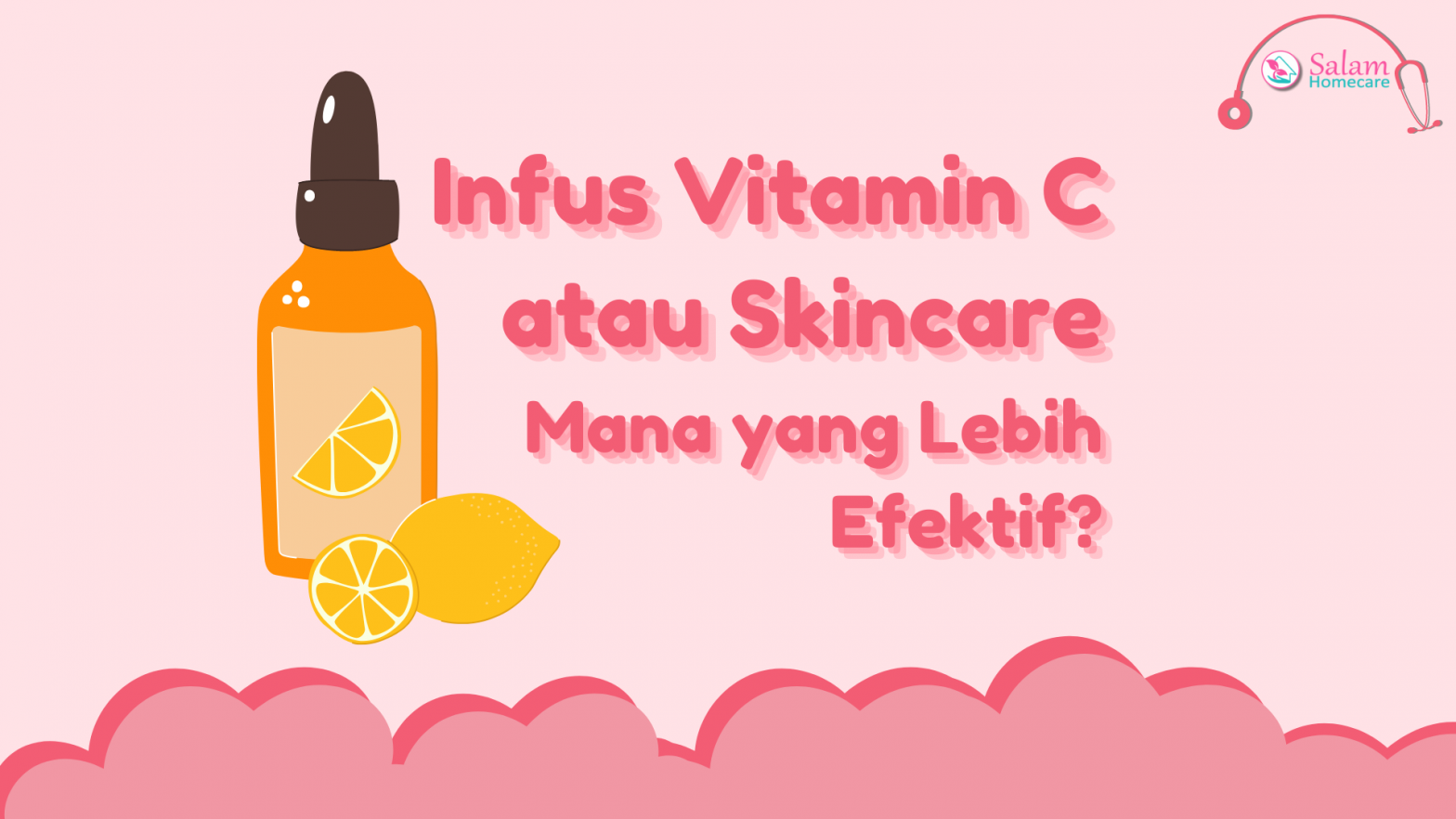 Infus Vitamin C atau Skincare, Mana yang Lebih Efektif?