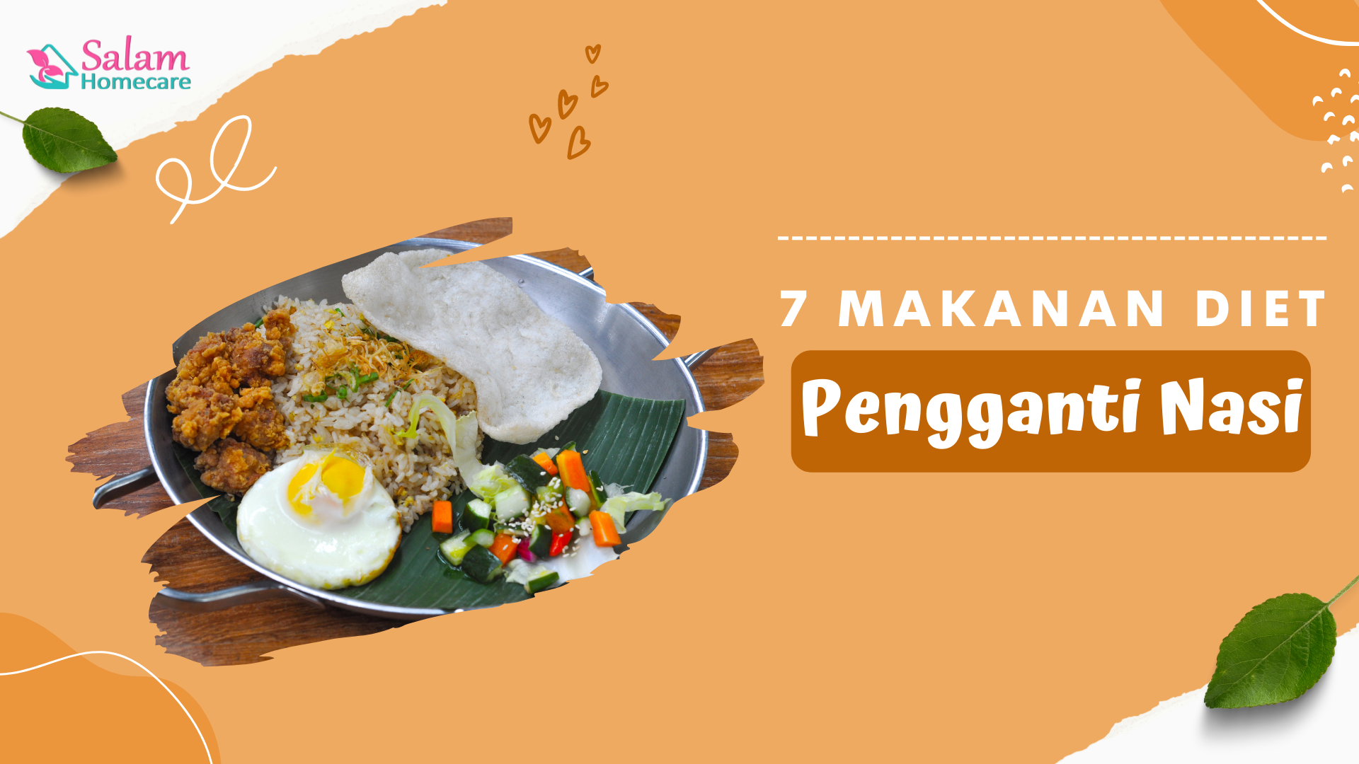 7 Makanan Diet Pengganti Nasi Putih - Salam Homecare