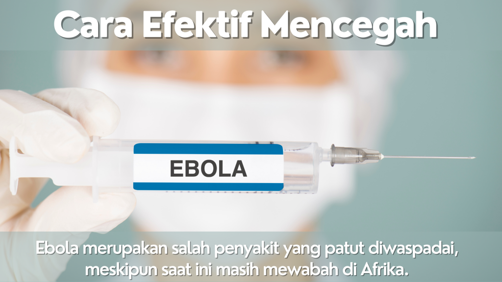 Begini Cara Efektif Cegah Ebola