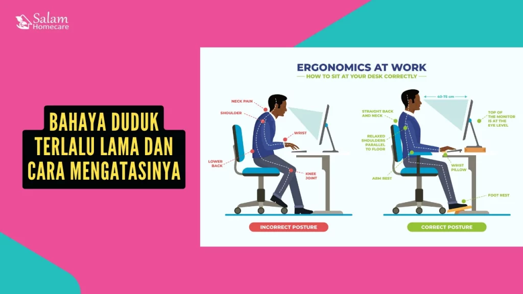 Bahaya Duduk Terlalu Lama dan Cara Mengatasinya