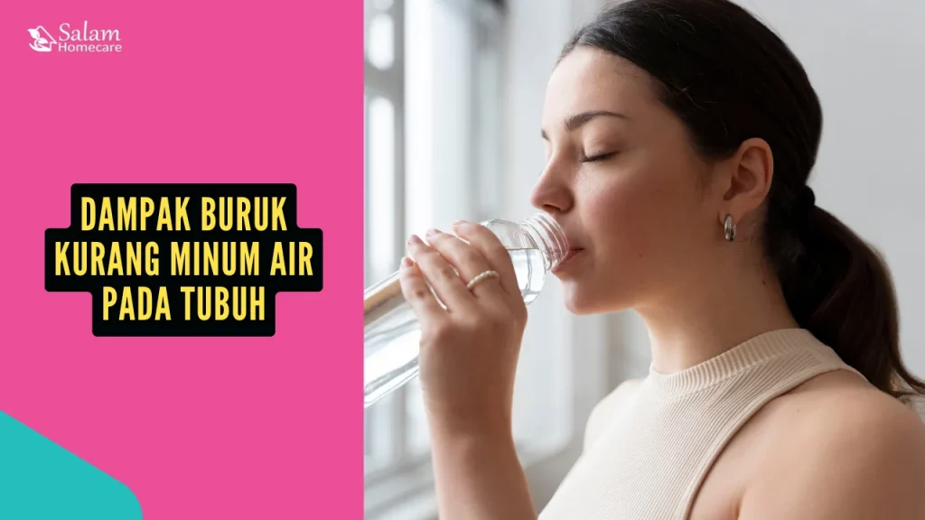 Dampak Buruk Kurang Minum Air pada Tubuh