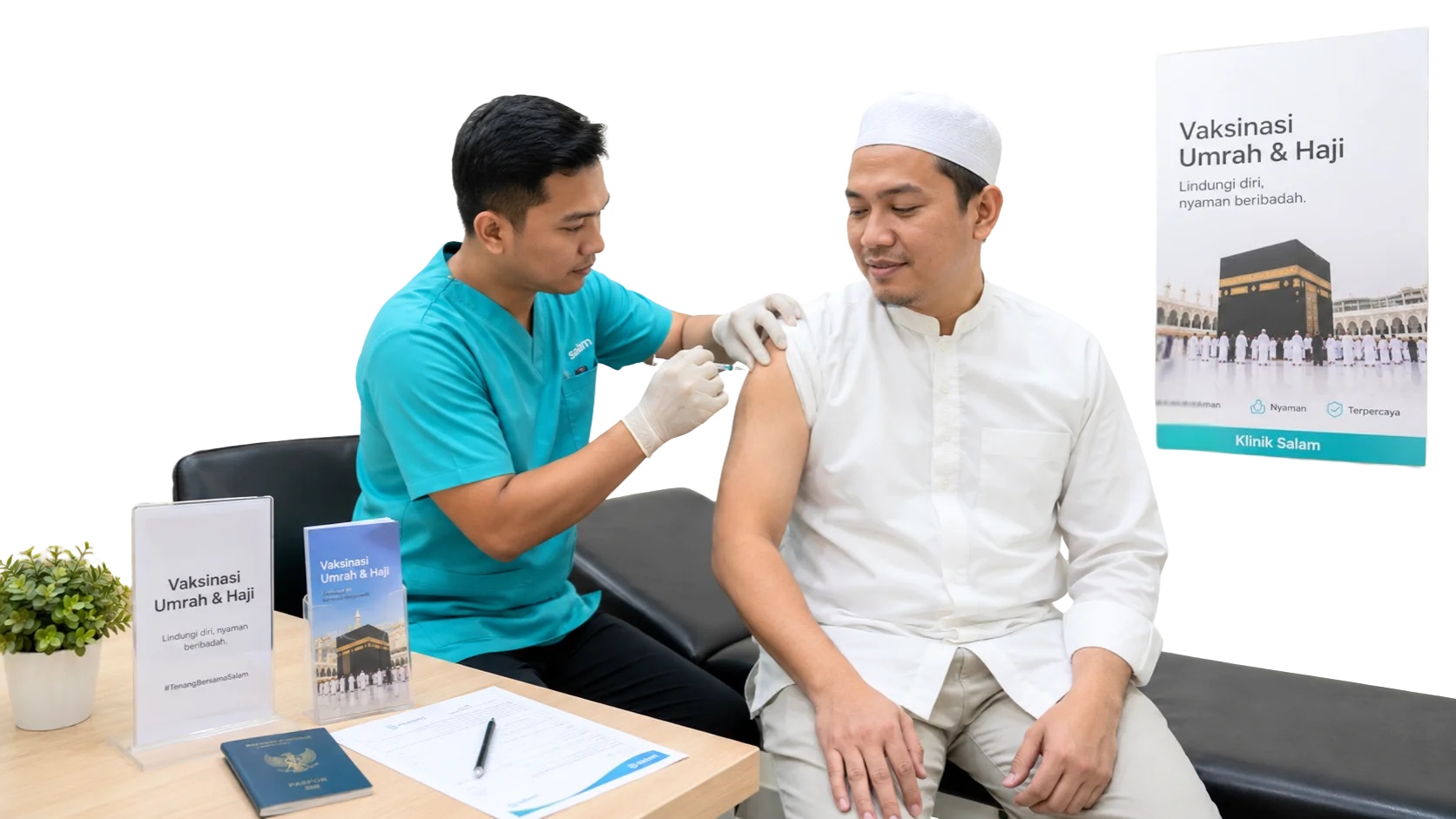 Vaksin Resmi Tanpa Perlu Antre